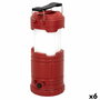 Farol LED Aktive Rojo Camping (6 Unidades)