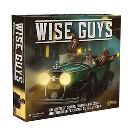 Juegos Wise Guys Juego de Mesa Estratégico Ley Seca Chicago Años 20 para Mayores de 14 Años