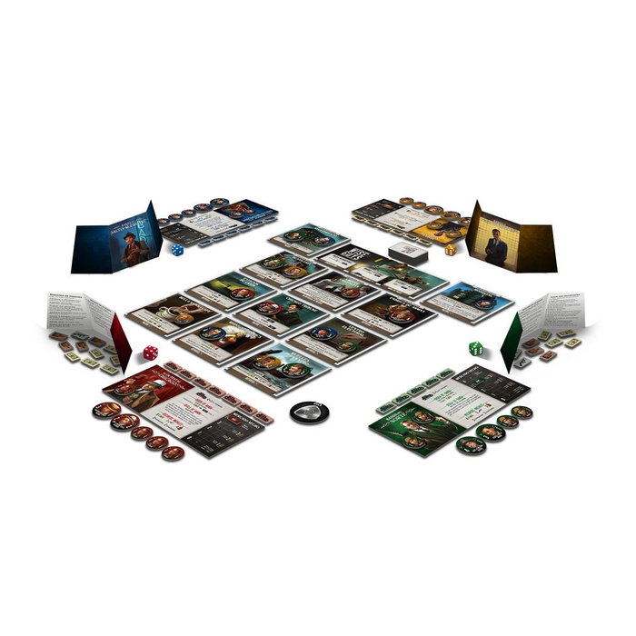 Gale Force Nine Wise Guys - Juego de Mesa Estratégico sobre la Mafia en Chicago años 20 (Ley Seca) | Negociación y Control de Áreas | 3-4 Jugadores | 90 Min | +14 años | Español