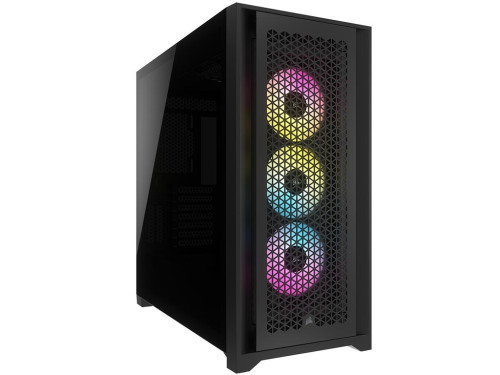 Corsair Caja ICUE 5000D RGB Airflow Cristal Templado Negra CC-9011242-WW