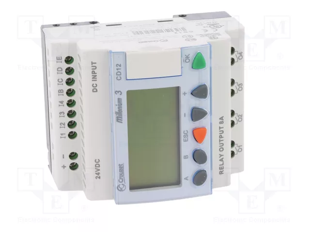 CROUZET Millenium 3 Essential Relé Programable 24V DC