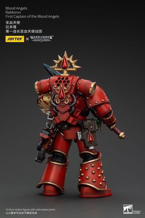 Warhammer The Horus Heresy Figura 1/18 Blood Angels Raldoron First Captain of the Blood Angels 13 cm Warhammer The Horus Heresy Figura 1/18 Blood Angels Raldoron First Captain of the Blood Angels 13 cm