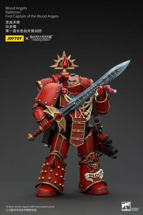 Warhammer The Horus Heresy Figura 1/18 Blood Angels Raldoron First Captain of the Blood Angels 13 cm Warhammer The Horus Heresy Figura 1/18 Blood Angels Raldoron First Captain of the Blood Angels 13 cm