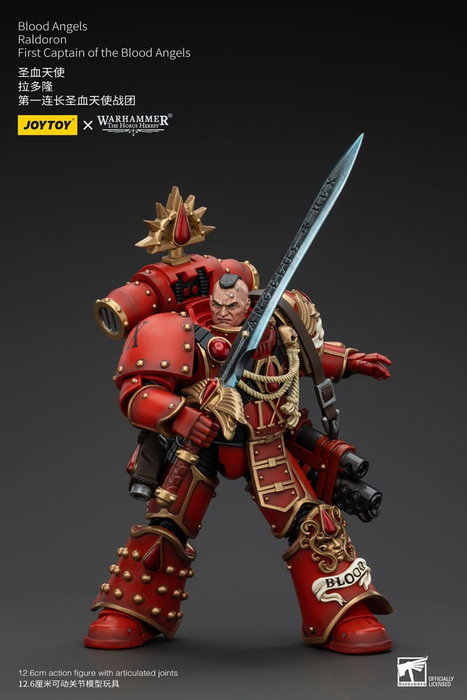 Warhammer The Horus Heresy Figura 1/18 Blood Angels Raldoron First Captain of the Blood Angels 13 cm Warhammer The Horus Heresy Figura 1/18 Blood Angels Raldoron First Captain of the Blood Angels 13 cm