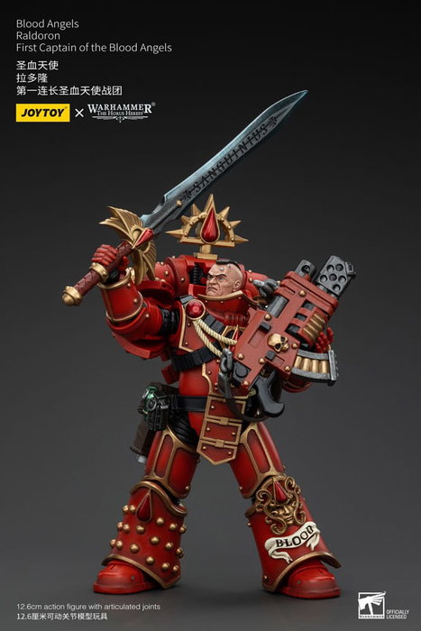 Warhammer The Horus Heresy Figura 1/18 Blood Angels Raldoron First Captain of the Blood Angels 13 cm Warhammer The Horus Heresy Figura 1/18 Blood Angels Raldoron First Captain of the Blood Angels 13 cm