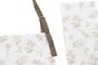 DKD Home Decor Delantal Alpino Marron Claro Blanco Algodon Set de 2 (6 Unidades) 40 x 0.1 x 60 cm