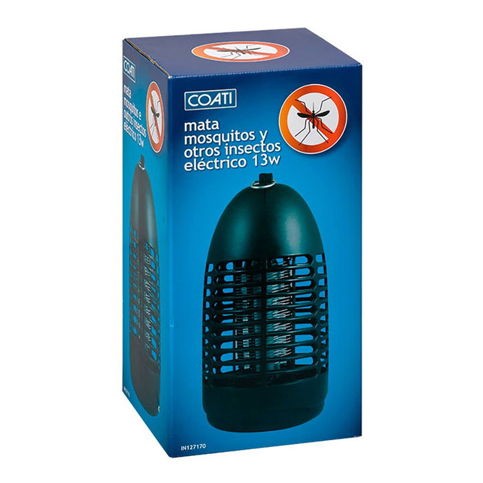 Coati Mata mosquitos eléctrico 13 W negro Coati Mata mosquitos eléctrico 13 W negro