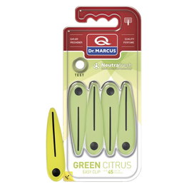 Dr. Marcus Ambientador Easy Clip Green Citrus DRM0811 Coche Fragancia Larga Duración 45 Días