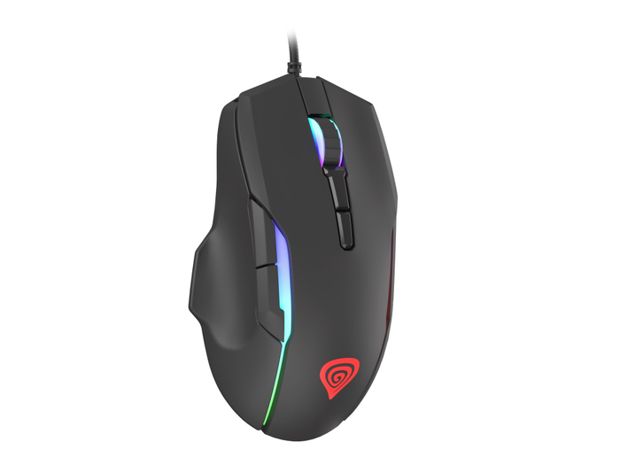 GENESIS Ratón Gaming Xenon 220 G2 Ambidextro Óptico 12800 DPI Negro