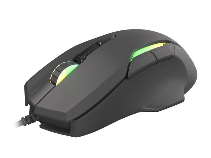 GENESIS Ratón Gaming Xenon 220 G2 Ambidextro Óptico 12800 DPI Negro