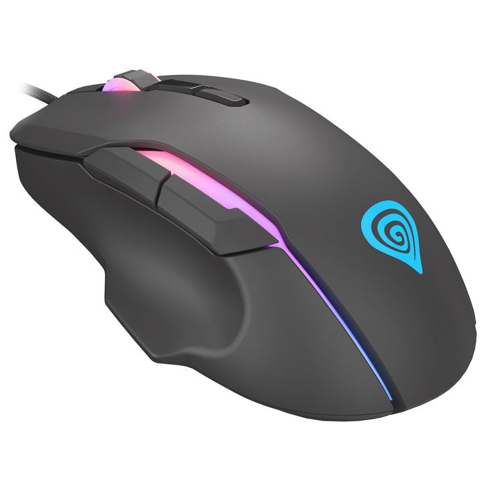 Genesis Xenon 220 G2 Ratón Gaming RGB Cable Negro