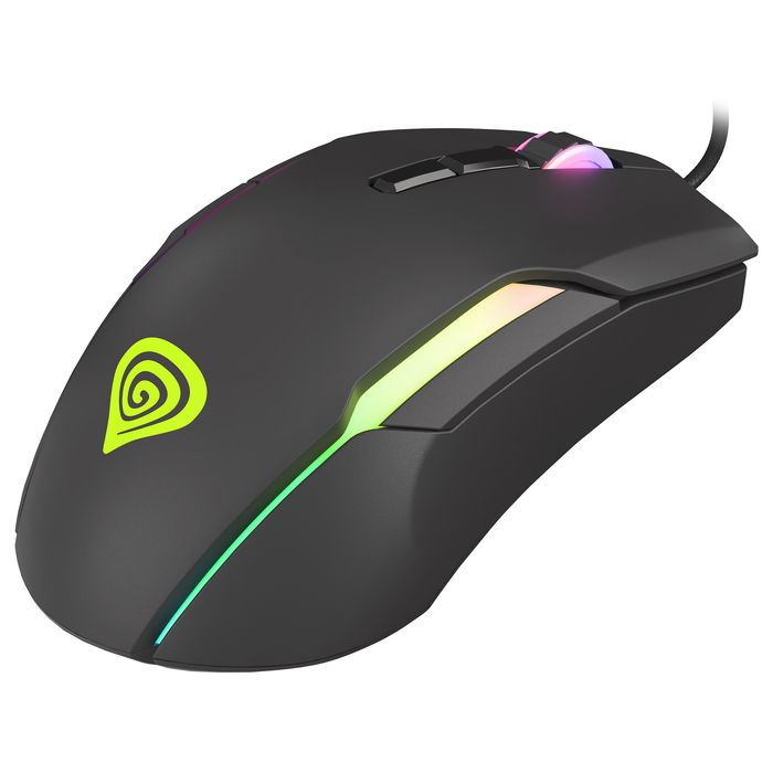 Genesis Xenon 220 G2 Ratón Gaming RGB Cable Negro