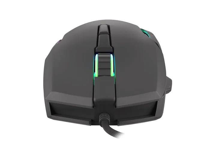 Natec Genesis Xenon 220 G2 Ratón Gaming Óptico USB 12800 DPI RGB Silencioso 7 Botones Programables Ambidiestro Software Negro
