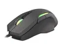 Natec Genesis Xenon 220 G2 Ratón Gaming Óptico USB 12800 DPI RGB Silencioso 7 Botones Programables Ambidiestro Software Negro