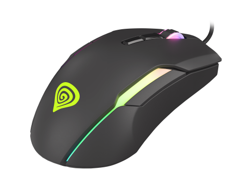 Genesis Xenon 220 G2 Ratón Gaming Silencioso 12800 DPI Negro