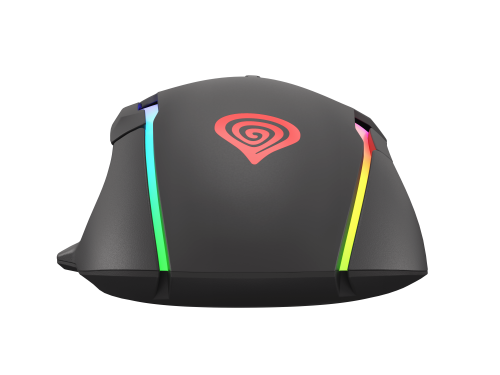 Genesis Xenon 220 G2 Ratón Gaming Silencioso 12800 DPI Negro