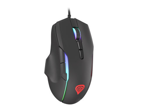 Genesis Xenon 220 G2 Ratón Gaming Silencioso 12800 DPI Negro