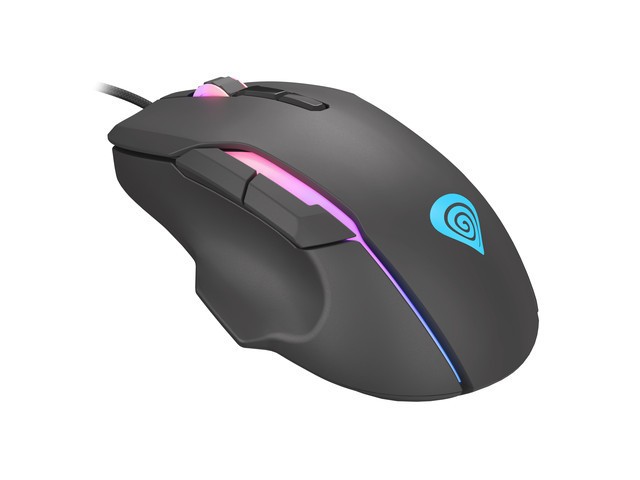 Genesis Xenon 220 Ratón Gaming con Cable 6400 DPI Óptico Negro