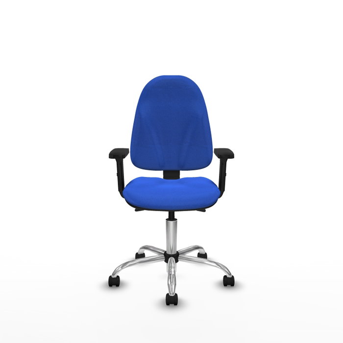 PIQUERAS Y CRESPO Silla de oficina Algarra Azul con Mecanismo Asincro