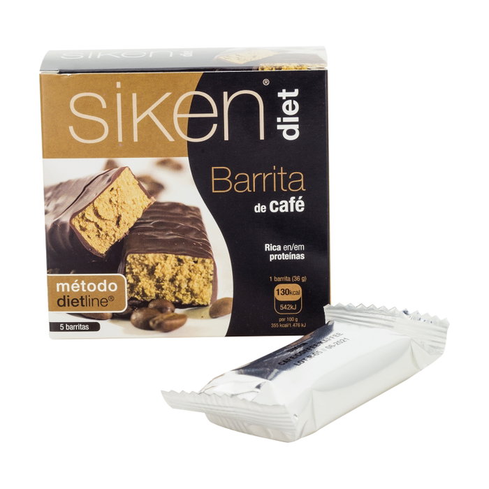 SIKEN Barrita de Café 5 Unidades SIKEN Barrita de Café 5 Unidades