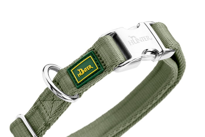 Hunter Collar Inari Alu-Strong L Cuello 40-55 cm Verde
