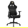 Cougar Silla Gaming Armor One V2 Gold F, Respaldo Ajustable 90-155°, Reposabrazos 4D, Acolchado Tela/PVC Negro y Oro, Peso Máx. 120 kg