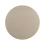 Mesa Comedor Alto Brillo Taupe Dm 120 X 120 X 75 cm