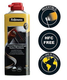 Fellowes Spray De Aire A Presión Sin HFC Invertible 200 mL