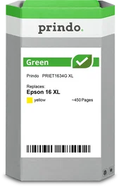 Prindo Cartucho de Tinta Amarillo PRIET1634G Green XL
