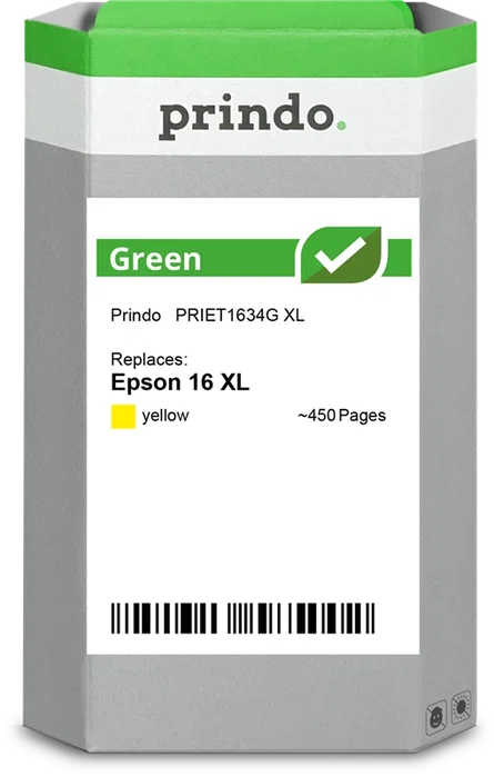 Prindo Cartucho de Tinta Amarillo PRIET1634G Green XL Prindo Cartucho de Tinta Amarillo PRIET1634G Green XL
