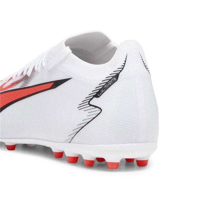 Botas de Fútbol para Adultos Puma Ultra Match Mg Blanco