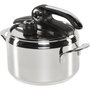 Lagostina Olla a Presión Diva 22 cm, 5 L, Silver