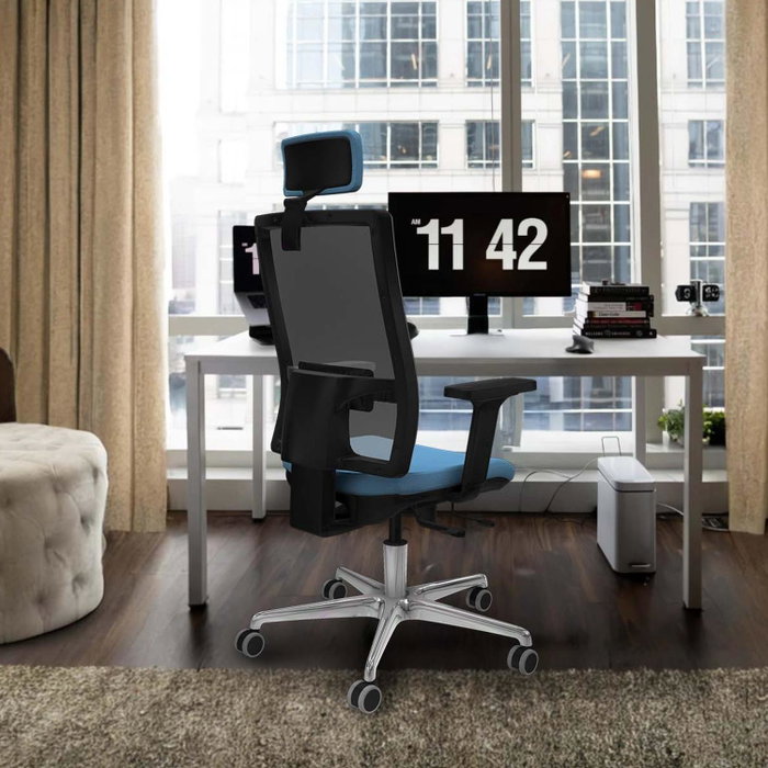 PIQUERAS Y CRESPO Silla de oficina Horna Pistacho/Negro
