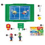 Epoch Super Mario Rally Tennis Juego 7434 con Figuras Coleccionables de Mario y Luigi para +5 Años