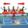 Epoch Super Mario Rally Tennis Juego 7434 con Figuras Coleccionables de Mario y Luigi para +5 Años
