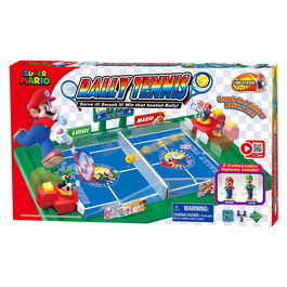 Epoch Super Mario Rally Tennis Juego 7434 con Figuras Coleccionables de Mario y Luigi para +5 Años