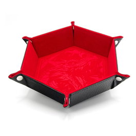 CritStones Bandeja plegable para dados Dragon Skin Edition Red