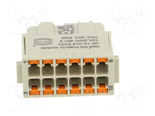 HARTING Han-Modular® Módulo Hembra de 12 Pines