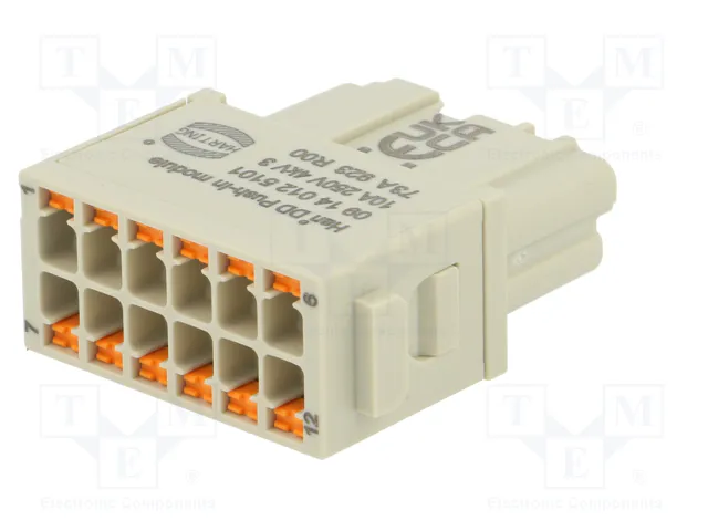 HARTING Han-Modular® Módulo Hembra de 12 Pines