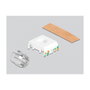 DeLOCK Módulo Keystone RJ45 hembra a LSA Cat.6A blindado, 2 piezas
