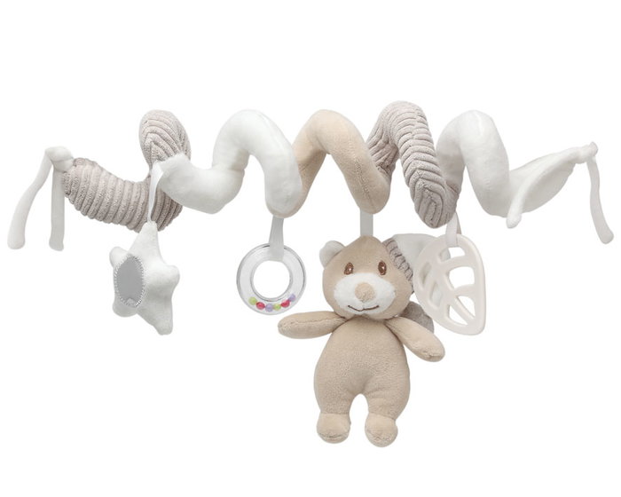 KioKids Dolci Amici Peluche Espiral Osito Beige con Caja +0 meses