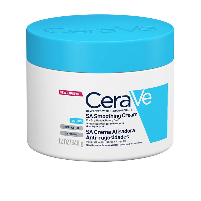 Cerave Crema Alisadora Anti-Rugosidades para Piel Seca, Áspera e Irregular, 340 gr Cerave Crema Alisadora Anti-Rugosidades para Piel Seca, Áspera e Irregular, 340 gr