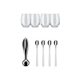 Alessi GV33SET The Player Set Accesorios Cocktail Acero Inoxidable 18/10