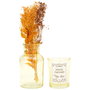Home Deco Factory Vela Perfumada con Flores Secas