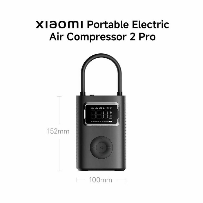 Xiaomi Portable Electric Air Compressor 2 Pro Negro