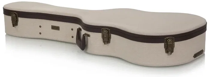 Gator Estuche de madera deluxe Journeyman para guitarra resonadora - Canvas Gator Estuche de madera deluxe Journeyman para guitarra resonadora - Canvas