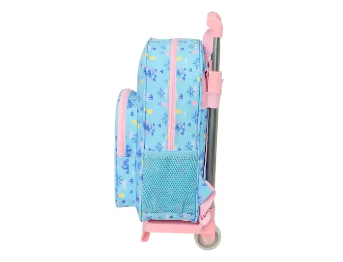 Safta Mochila con Carro 185 Colección Stitch Waves - Modelo 705, Dimensiones 340x260x110 mm