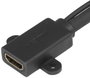 Vivolink Cable HDMI Pro 3m M/F con Alimentación USB, Soporta 4K@60Hz, HDCP 2.2, ARC, CEC, Carcasa Metal, Ultra Flexible