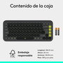 Logitech Pop Icon Keys Teclado Inalámbrico Bluetooth con Teclas Personalizables y Switch Fácil para Windows y macOS