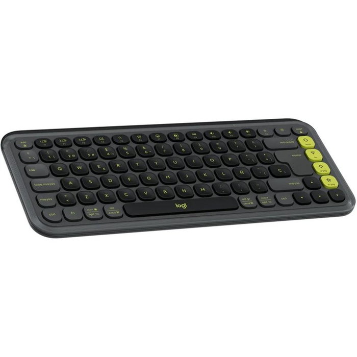 Logitech Pop Icon Keys Teclado Inalámbrico Bluetooth con Teclas Personalizables y Switch Fácil para Windows y macOS Logitech Pop Icon Keys Teclado Inalámbrico Bluetooth con Teclas Personalizables y Switch Fácil para Windows y macOS
